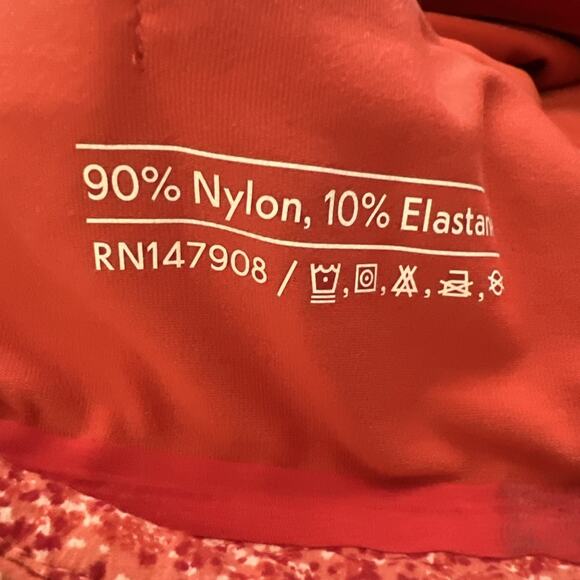 Outdoor Voices Rectrek Orange Pebbled Canyon Hoodie Hooded Anorak Jacket XS E28 - Picture 9 of 10